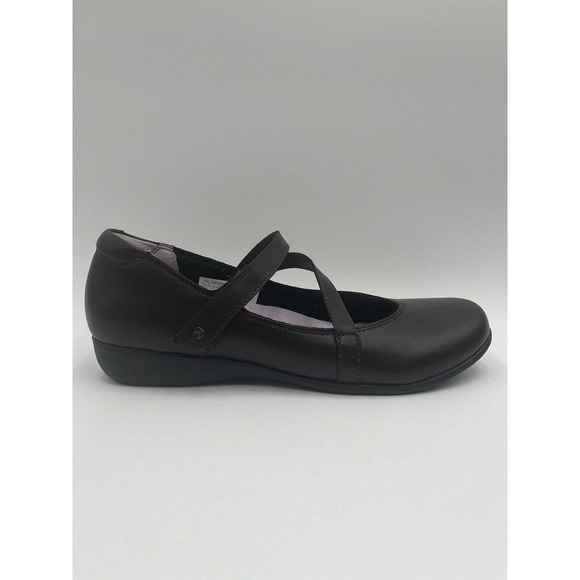 NEW Aravon ABBEY Z-STRAP Women's Flats Brown US Size 11 B NIB - Picture 4 of 10
